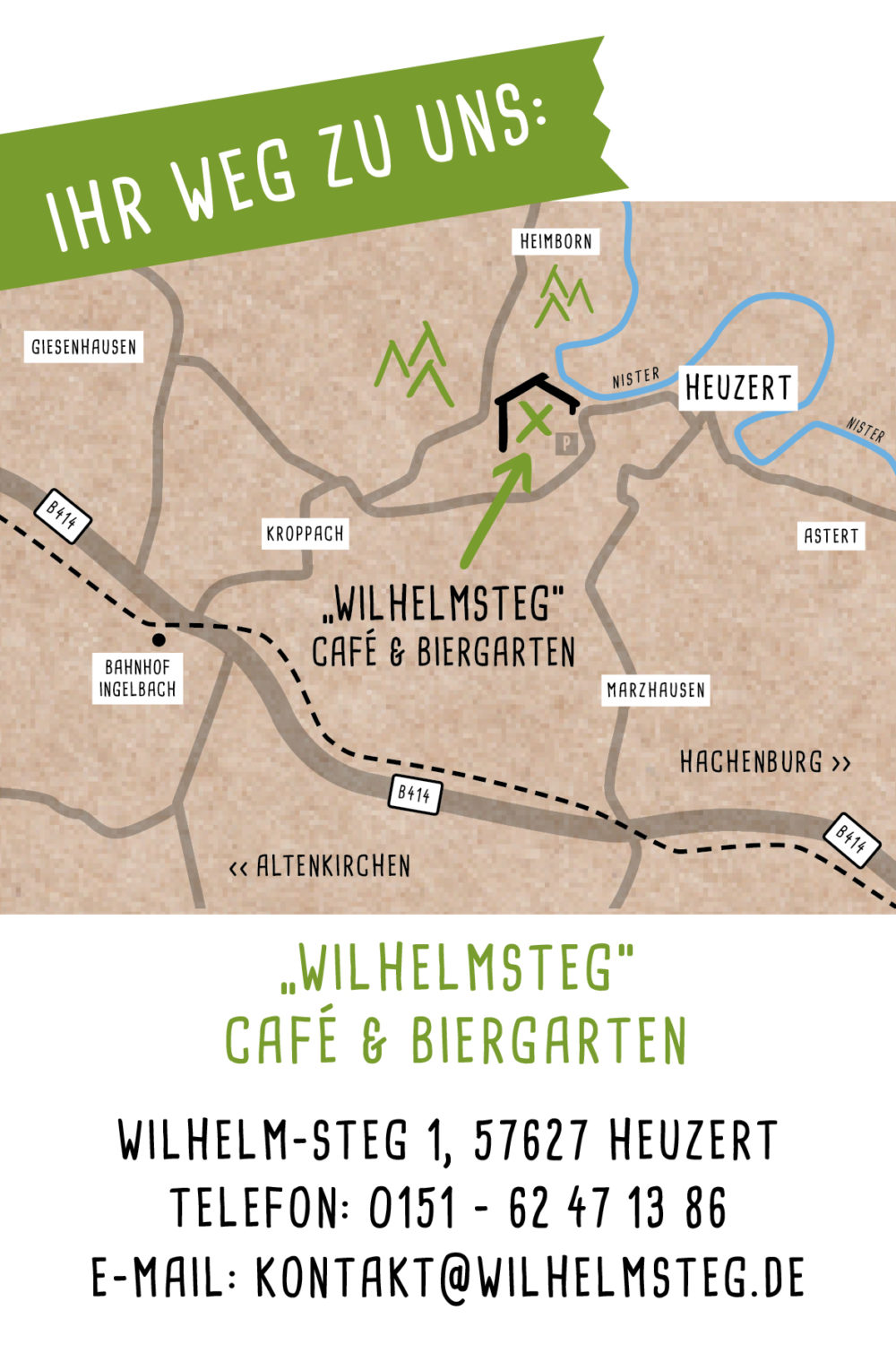 Infos_Wilhelmsteg_Anfahrt+Kontakt